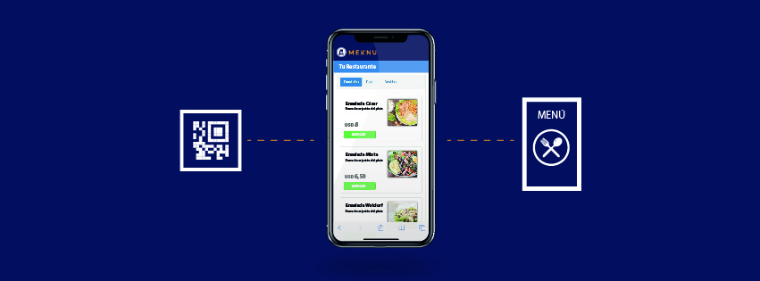 ¿Cómo hacer un menú con código qr?